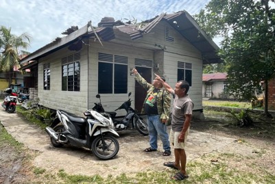 Bantuan Renovasi Rumah Akibat Puting Beliung